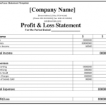 PROFIT AND LOSS OR INCOME STATEMENT REPORT